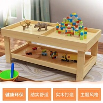 Sand table multi-function toy table heart sand table childrens educational toy table kindergarten professional sand table