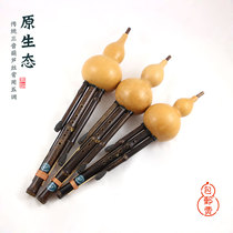 Silk Chinese Famous Brand Zizhu Hulusi 0552 Adult Children Professional Performance Traditional Ethnic Dai Flavor Original Ecological Direct Selling