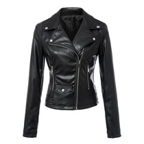 won leather jacket Женщина куртка woman leather jacket