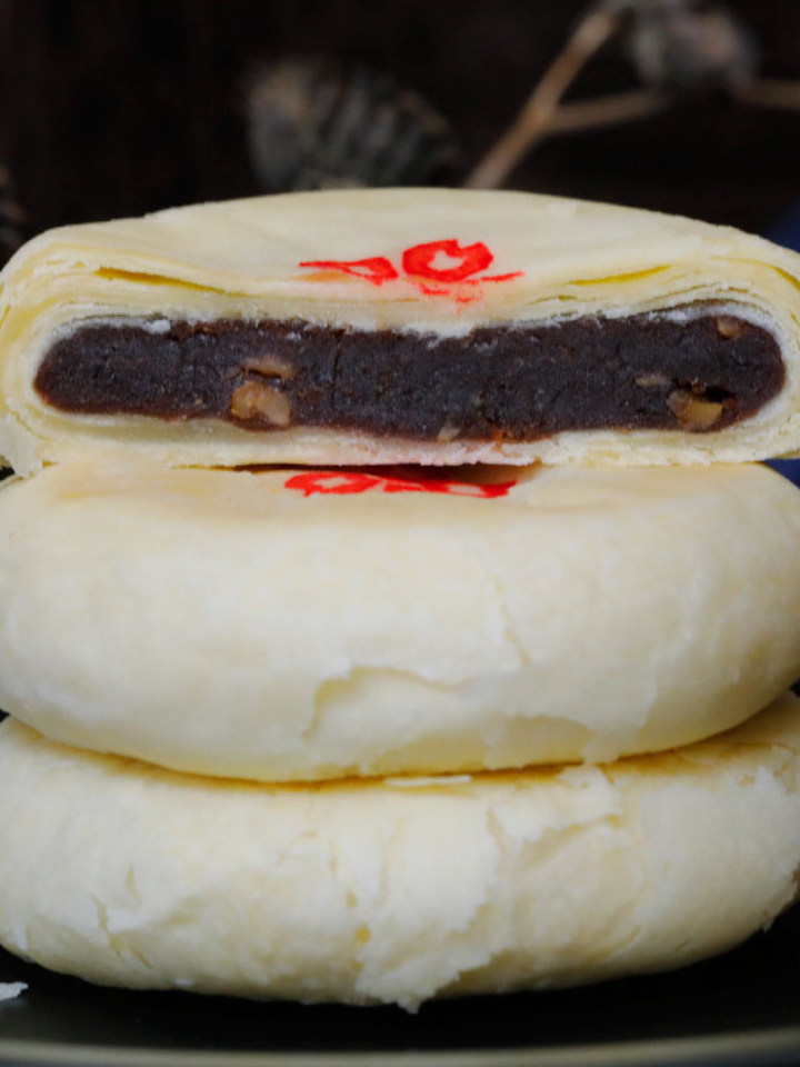 甜美食客 枣泥核桃馅饼-爱美的饕小餮