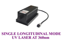 360nm UV solid-state CW laser Frequency stabilized single longitudinal mode noise fiber coupled light source Laboratory research