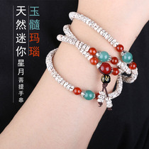 Mini star moon Bodhi Handmaids string accessories for womens 108 hand chains Lovers Circle Loose of Everest Pearl Prayer Beads