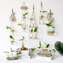 Branch wall hanging flower pot flower pot wall decoration Creative Wall Wall Wall flower pot hanging flower hanging green plant hanging flower