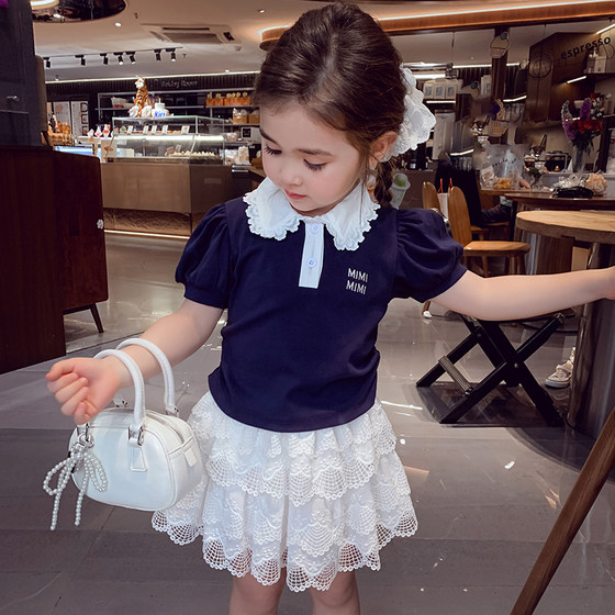 Girls T-shirt top summer suit 2025 new children's Korean style college style polo shirt girl casual short sleeves
Girls T-shirt top summer suit 2025 new children's Korean style college style polo shirt girl casual short sleeves