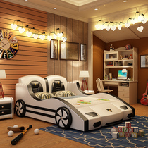 Childrens bed sheets peoples bed Cartoon boy bed Childrens room furniture Teenagers 1 2 meters car bed Childrens boy bed