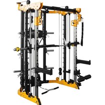 Multifunctional Smith machine gantry big flying bird bench push squat rack integrated trainer commercial home fitness machine