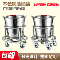 Thickened stainless steel pedaled sanitary barrel Medical operating room Pedalling Barrel Dirt Barrel Cleaning Barrel Feet Kick Bucket with wheel