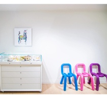 French Bold Chair simple special-shaped chair personality net red chair creative modern design chair single color chair