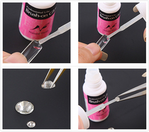 Japan imported nailuer nail glue stick fake nail piece diamond strong stick work brush head nail special