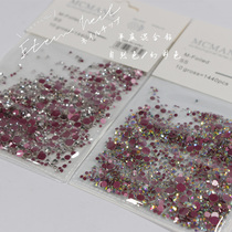 Beauty Chia Flat Bottom Drill Ultra Shiny Color Drilling COLOR WATER DRILL NAIL ORNAMENT NEW DAY STYLE NET RED-SIZED DRILLING MIX