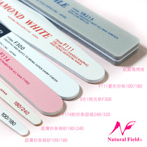 Nefoer sand strip ultra-thin nail tools three-use nail grinding strip sponge rubbing coarse sand particles imported from Japan