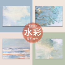 Lenovo ThinkpadE480 Computer Sticker 14 inch S2 Notebook film 13 3 shell protective film E430 E450E470 Body film Watercolor ins wind X