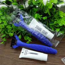 High-end five-star mens manual razor three-layer stainless steel blade razor Bath tattoo shop shaving knife