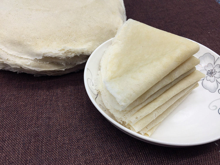 菜煎饼专用油炸春卷皮鸡肉卷饼薄饼皮手工小煎饼250g单饼10件包邮