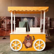 Mobile vending carmaker Stall Promotion Activities Fancy Car Ice Cream Featured Small Eating Stall Caravan Interior Decoration Car