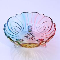 Creative fruit plate household dried fruit European candy box snacks melon seed glass large cute living room fruit Basin