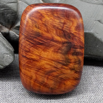 Laos big red sour branch water ripple trouble card old mahogany old mahogany Wen play pendant pendant