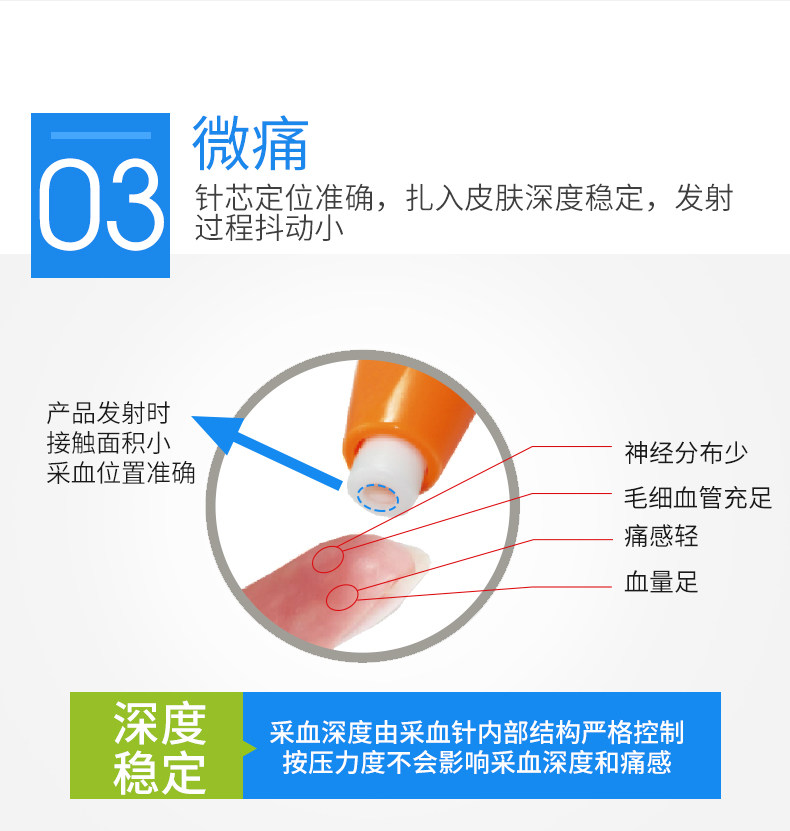 华鸿一次性使用末梢采血针独立使用型