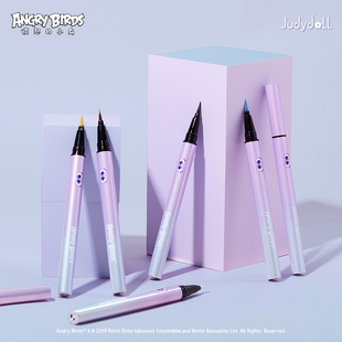 judydoll orange bird angry birds joint color eyeliner smooth, fine smooth, fast dry makeup.