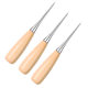 신발, awl reamer, 단단한 awl 바늘, 스테인레스 스틸, 큰 나무 손잡이, 두꺼운 구식 구멍 펀칭 수제 유물 특수 신발 수리 신발, awl reamer, 단단한 awl 바늘, 스테인레스 스틸, 큰 나무 손잡이, 두꺼운 구식 구멍 펀칭 수제 유물 특수 신발 수리