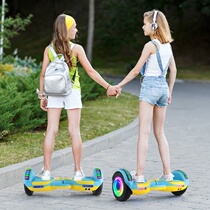 Childrens electric self-balancing car boys and girls 8-12 with handrails Intelligent student two-wheeled self-balancing adult scooter