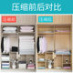 Transparent vacuum compressed bag clothing quilt receiving bag large student dormitory business trip sorting bag luggage Transparent vacuum compressed bag clothing quilt receiving bag large student dormitory business trip sorting bag luggage