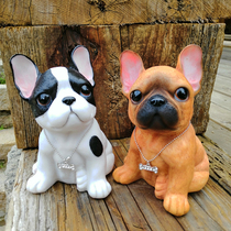 Living room cute fou Bucket Creative Pendulum Piece Resin Genguan Adornment Simple Handicraft Gift Room Small Furnishing