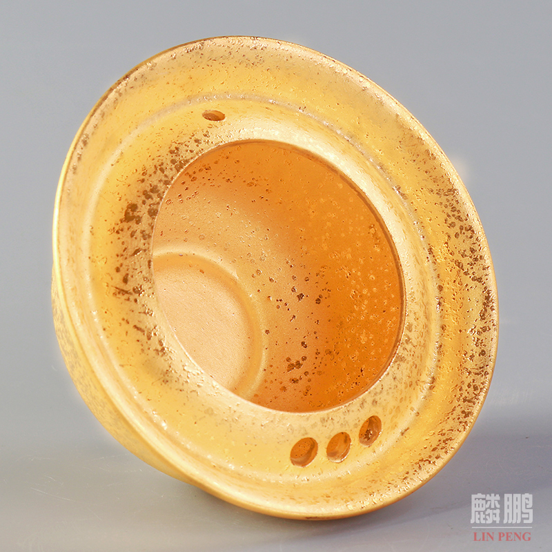 A pot of gold crack cup 2 2 cups porcelain Japanese contracted office is suing portable travel tea set 24 k gold