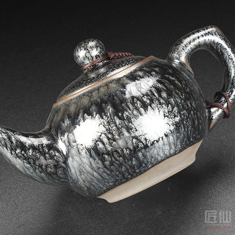 Artisan fairy flowers built lamp that a pot of two cups of pure manual tire ceramics up iron home portable travel tea set