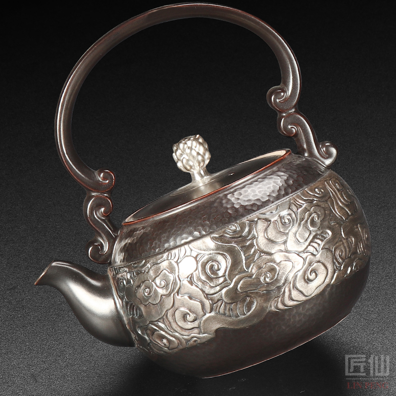 Artisan fairy coppering. As silver suit the electric TaoLu boiled tea, the ceramic household vintage Japanese large capacity girder pot teapot