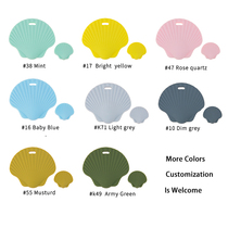 Baby New Pint Silicone Gum Marine Series Shell Tooth Gum Infant Grindle Chewing Toy