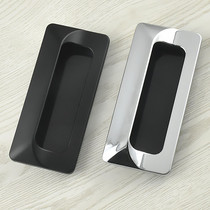 Ruihai Hardware LS122 zinc alloy chrome plated invisible dark handle LS533 embedded sliding door electric cabinet handle