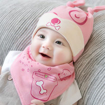 Baby hat Spring and autumn 0-1 year old male and female baby newborn infant cotton nursing door fetal hat newborn hat