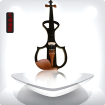 Real Laptop Full Artisanal Electronic Violin Black Electroacoustic Violin Pure Date Wood Accessories Quality Assurance
