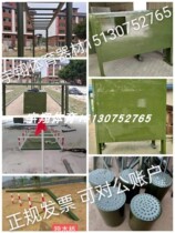 Army 400m steeplechase Ground expansion training equipment Psychological physical fitness Military training equipment Plank bridge low pile net