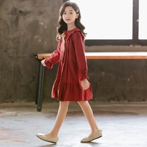 Special girl dress spring and autumn 2022 new girl fashionable autumn dress big child arrogant princess skirt