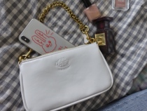 Rabbit milk white new color to mini chain bag mobile phone bag armband single shoulder bag Your green IAC is fully customized