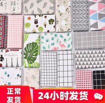 Cotton cloth head cloth table cloth cotton cloth Plaid girl heart flower cloth sofa curtain ins background hanging cloth diy