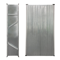 metalsistem Italian process imported metal combination rack back plate side plate simple splicing installation