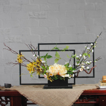 one thousand Sail Plums New Chinese Floral Art Emulation Plum Blossom Flower Arrangement Living Room Table Fake Flowers Decoration Flowers Suit Silk Flowers Monarch