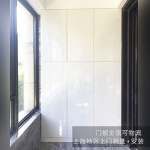 High polymer acrylic glossy cabinet door custom E0 environmental protection multi-layer cabinet wardrobe door custom kitchen cabinet door