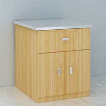 Supermarket weighing table cashier simple modern wooden weighing table Stainless steel countertop weighing table boutique