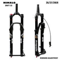 HIMALO Mountain Bike Shock pressure front fork damping adjustable straight tube Vertebral Canal Barrel Shaft 26 27 5 29