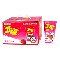 豆逗牛奶儿童早餐奶逗逗原味酸奶16支*200ml带豆豆