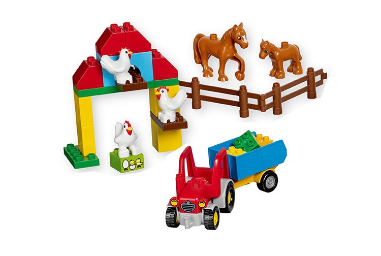 【小吉乐高】乐高 lego 45007原9217 duplo 农场组合 幼儿教育积