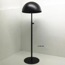 Factory direct black hat holder hat display rack iron hat holder hardware hat holder