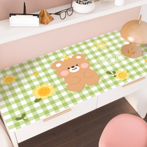 q Bomb Silicone Gel Child Writing Learning Oversized Desk Mat Tea Table Dining Table Home Burn-Proof Heat Insulation Mat Non-slip And Environmentally Friendly