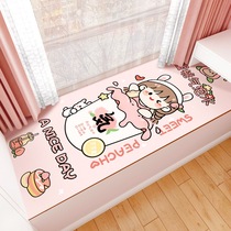 ins light extravagant style European style summer floating window cushion windows cushion children princess windy set for free tailoring