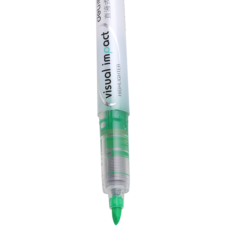 deli s618 direct liquid fluorescent pen, five color outfit, student homework test, punctuation, note taking, graffiti painting writing tool