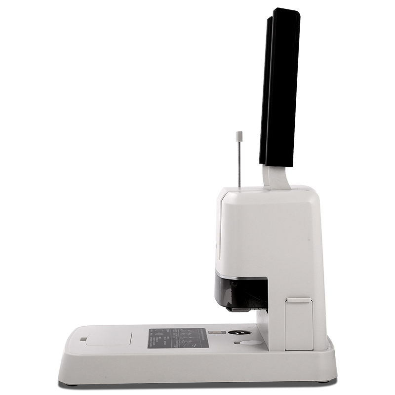 deli 3876a voucher binding machine financial bills accounting manual small easy to punch hot-melt riveting tube binding machine